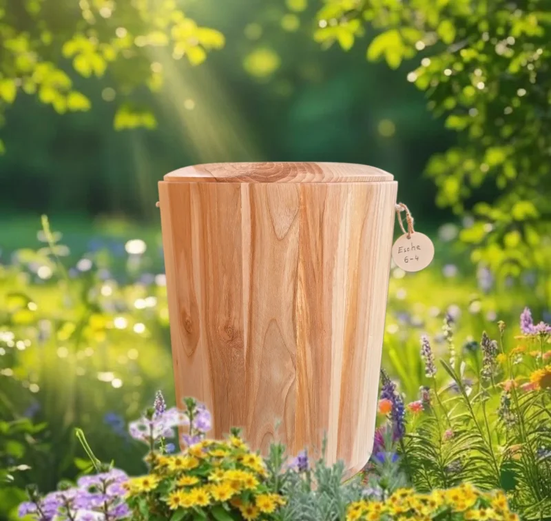Holz Urne - Esche 6-4