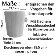 Holz Urne - Kirsche 47