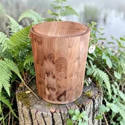 Holz Urne - Rüster s02