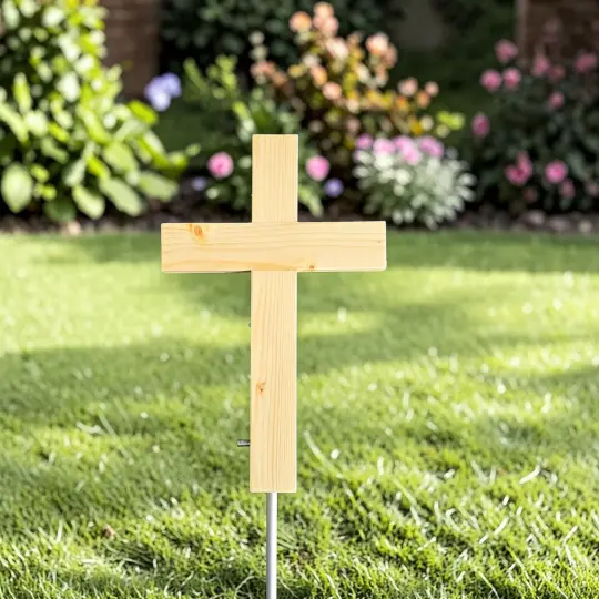 Grabkreuz - Tanne