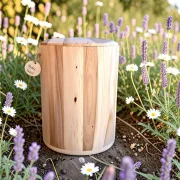 Holz Urne/Stille Wald Apfel 2-3