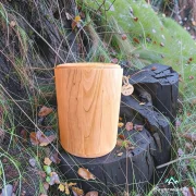 Holz Urne/Stille Wald Kirsche 3-1