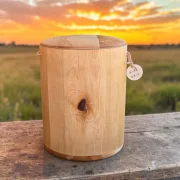 Holz Urne/Stille Wälder - Birke sw6-3